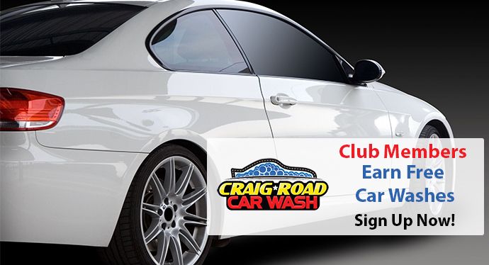 Club members: sign up for car wash specials by email