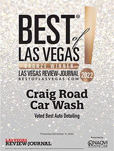 Best of Las Vegas 2022 Bronze Winner: Craig Road Car Wash, voted Best Auto Detailing – Las Vegas Review-Journal