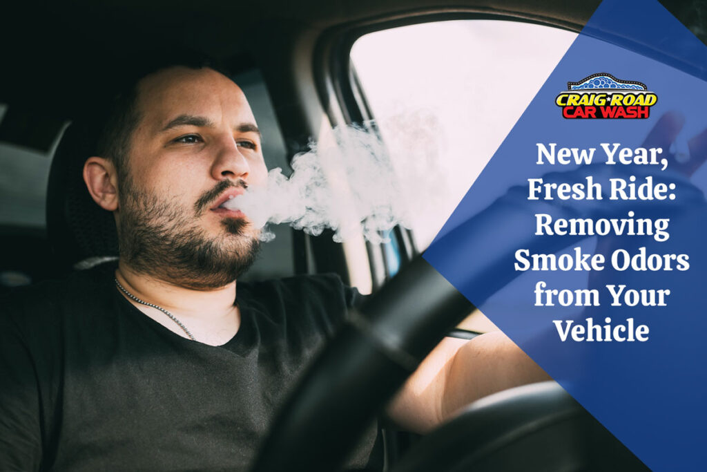 New Year, Fresh Ride: Removing Smoke Odors from your Vehicle